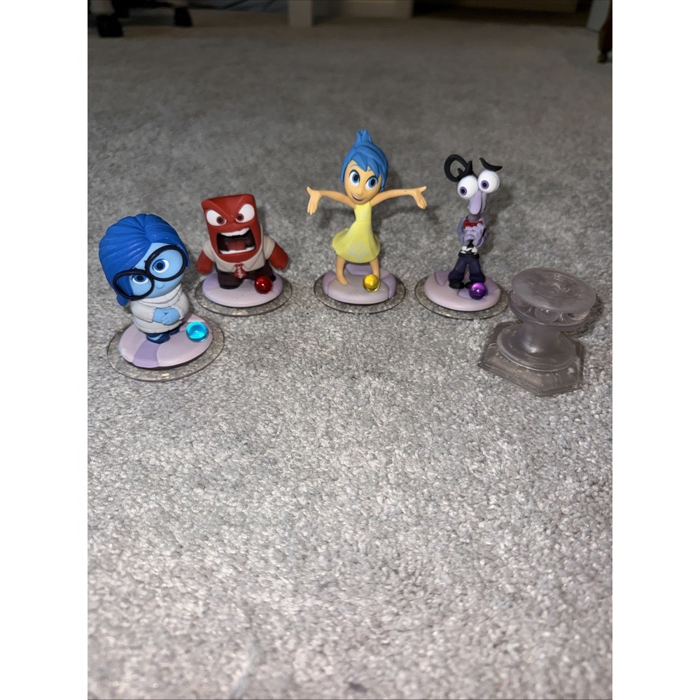 Disney infinity 3.0 figures lot Inside Out Game Play Video Play World Play